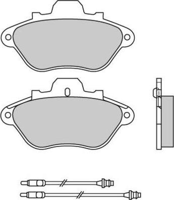 E.T.F. 12-0430 - Тормозные колодки, дисковые, комплект autospares.lv