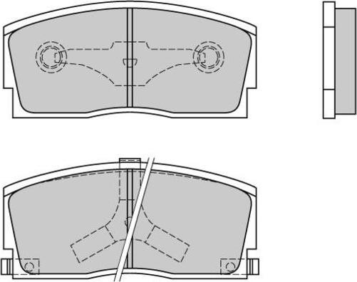 Stark SKBP-0011437 - Тормозные колодки, дисковые, комплект autospares.lv