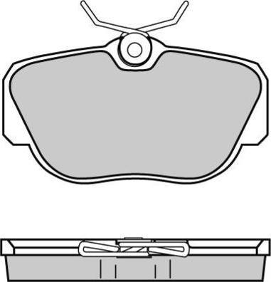 E.T.F. 12-0425 - Тормозные колодки, дисковые, комплект autospares.lv