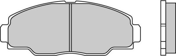 E.T.F. 12-0540 - Тормозные колодки, дисковые, комплект autospares.lv