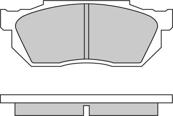 Spidan 30194 - Тормозные колодки, дисковые, комплект autospares.lv