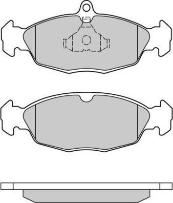 E.T.F. 12-0520 - Тормозные колодки, дисковые, комплект autospares.lv