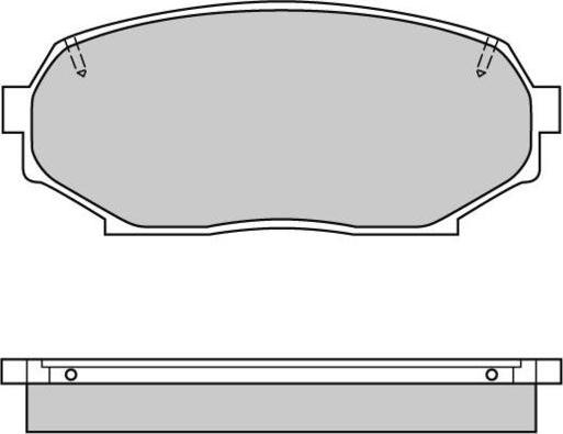 TRW GDB1028DTE - Тормозные колодки, дисковые, комплект autospares.lv