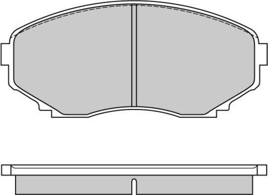 E.T.F. 12-0578 - Тормозные колодки, дисковые, комплект autospares.lv