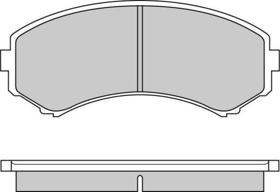 E.T.F. 12-0577 - Тормозные колодки, дисковые, комплект autospares.lv