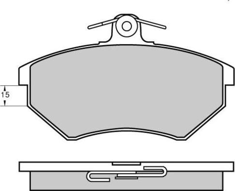 Icer 180809-071 - Тормозные колодки, дисковые, комплект autospares.lv