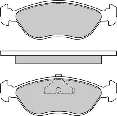 Simer 641 - Тормозные колодки, дисковые, комплект autospares.lv