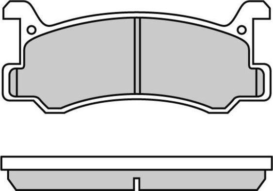 E.T.F. 12-0602 - Тормозные колодки, дисковые, комплект autospares.lv