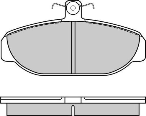 Triscan 473682 - Тормозные колодки, дисковые, комплект autospares.lv