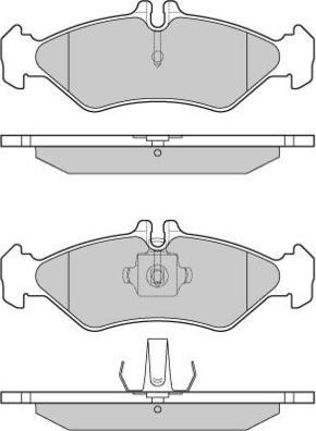 E.T.F. 12-0688 - Тормозные колодки, дисковые, комплект autospares.lv