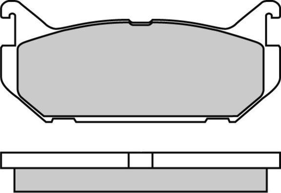 E.T.F. 12-0632 - Тормозные колодки, дисковые, комплект autospares.lv