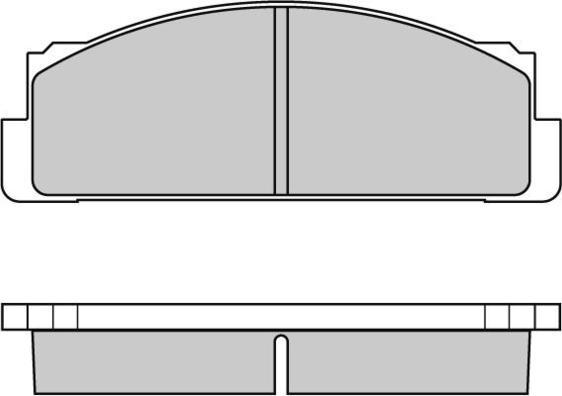 E.T.F. 12-0004 - Тормозные колодки, дисковые, комплект autospares.lv