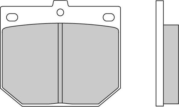 E.T.F. 12-0078 - Тормозные колодки, дисковые, комплект autospares.lv