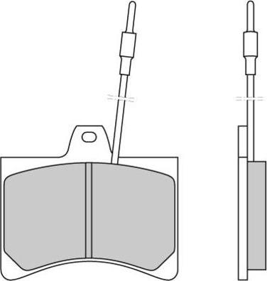 HELLA 8DB355005-891 - Тормозные колодки, дисковые, комплект autospares.lv