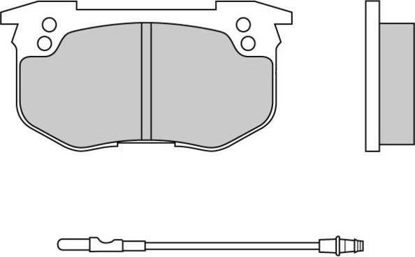 E.T.F. 12-0160 - Тормозные колодки, дисковые, комплект autospares.lv