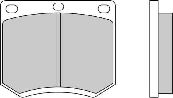 TRW GDB665 - Тормозные колодки, дисковые, комплект autospares.lv