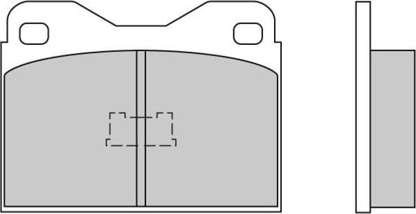 BENDIX 571227B - Тормозные колодки, дисковые, комплект autospares.lv