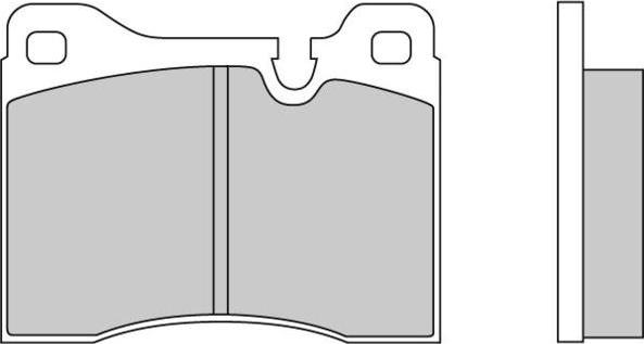 E.T.F. 12-0125 - Тормозные колодки, дисковые, комплект autospares.lv