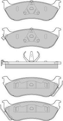 KRAFT AUTOMOTIVE 6011160 - Тормозные колодки, дисковые, комплект autospares.lv