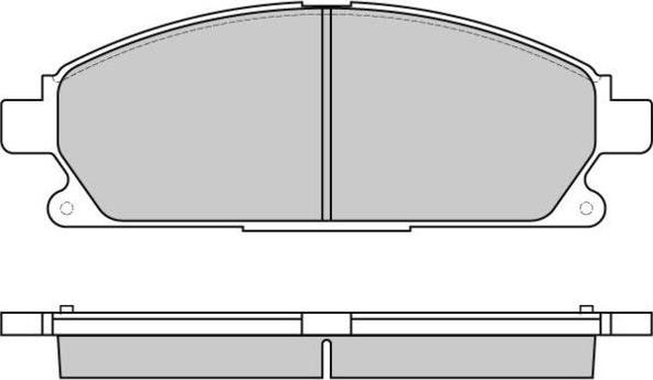 E.T.F. 12-0857 - Тормозные колодки, дисковые, комплект autospares.lv