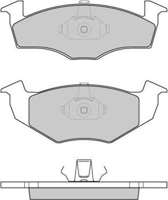 E.T.F. 12-0808 - Тормозные колодки, дисковые, комплект autospares.lv