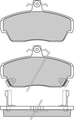 Dynamatrix DBP1291 - Тормозные колодки, дисковые, комплект autospares.lv