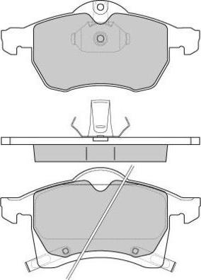 RHIAG 10572 17.0 - Тормозные колодки, дисковые, комплект autospares.lv