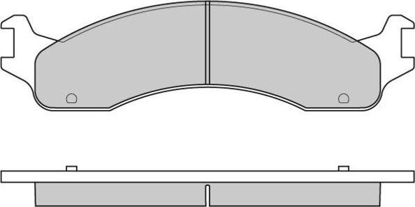 E.T.F. 12-0830 - Тормозные колодки, дисковые, комплект autospares.lv