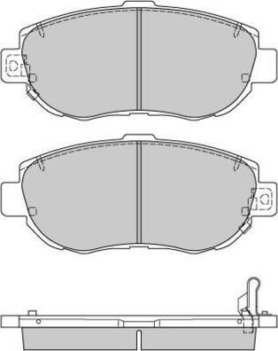 E.T.F. 12-0832 - Тормозные колодки, дисковые, комплект autospares.lv