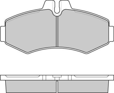 E.T.F. 12-0821 - Тормозные колодки, дисковые, комплект autospares.lv