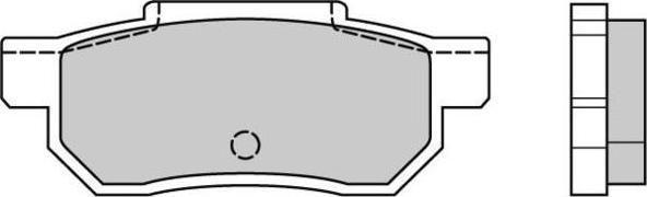 E.T.F. 12-0351 - Тормозные колодки, дисковые, комплект autospares.lv