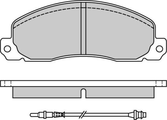 E.T.F. 12-0312 - Тормозные колодки, дисковые, комплект autospares.lv