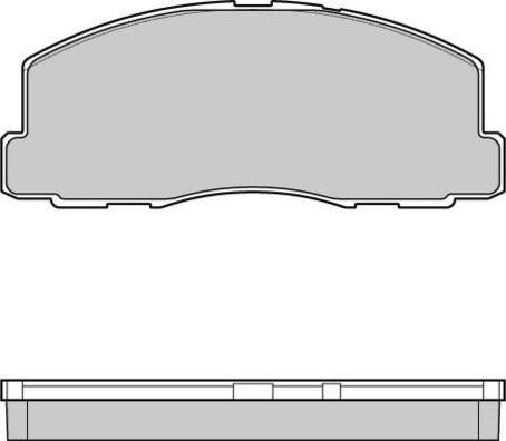 Spidan 0.081011 - Тормозные колодки, дисковые, комплект autospares.lv