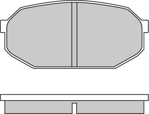 ATE 27.0460-2105.2 - Тормозные колодки, дисковые, комплект autospares.lv