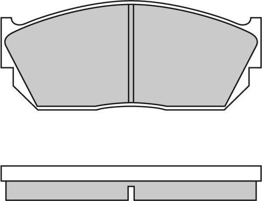 E.T.F. 12-0245 - Тормозные колодки, дисковые, комплект autospares.lv