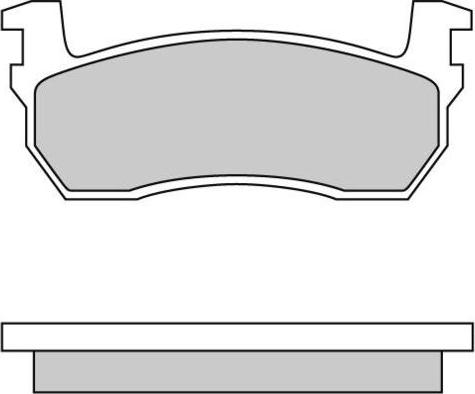 E.T.F. 12-0259 - Тормозные колодки, дисковые, комплект autospares.lv