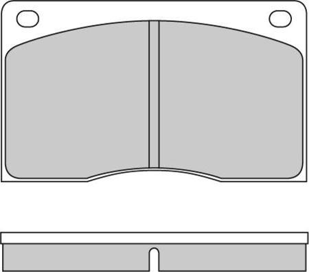 E.T.F. 12-0213 - Тормозные колодки, дисковые, комплект autospares.lv