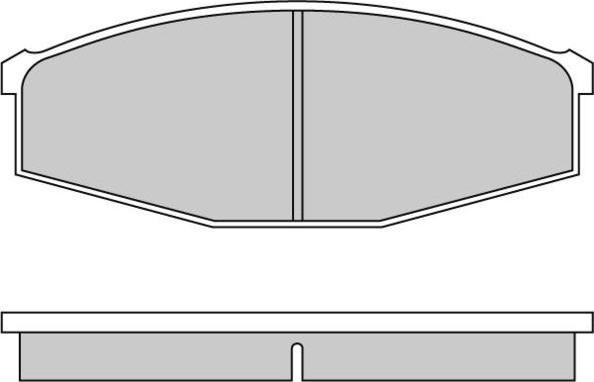 E.T.F. 12-0234 - Тормозные колодки, дисковые, комплект autospares.lv