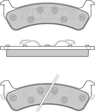 AUGROS 55513758 - Тормозные колодки, дисковые, комплект autospares.lv