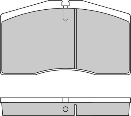 Lemförder 26372 - Тормозные колодки, дисковые, комплект autospares.lv