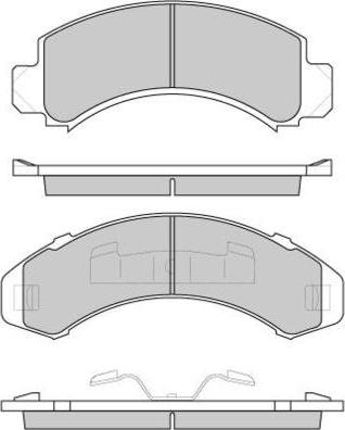 E.T.F. 12-0782 - Тормозные колодки, дисковые, комплект autospares.lv