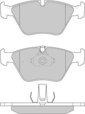 E.T.F. 12-0773 - Тормозные колодки, дисковые, комплект autospares.lv