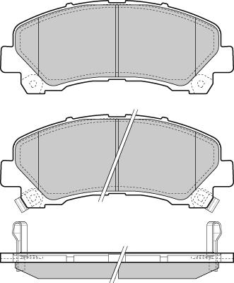 Jurid 573467 - Тормозные колодки, дисковые, комплект autospares.lv