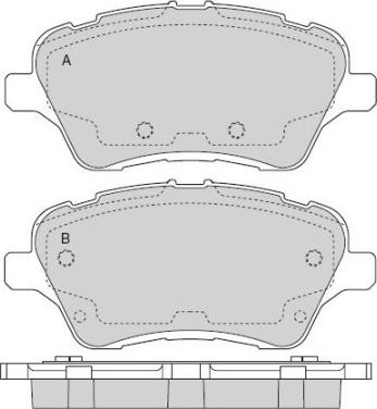 VAICO V25-0825 - Тормозные колодки, дисковые, комплект autospares.lv