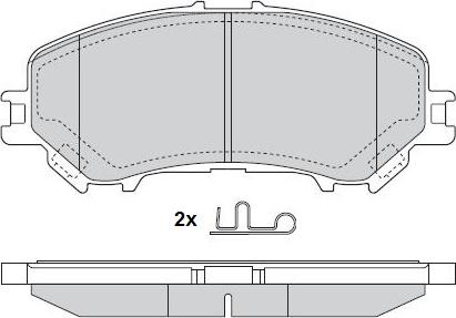 ATE 605691 - Тормозные колодки, дисковые, комплект autospares.lv