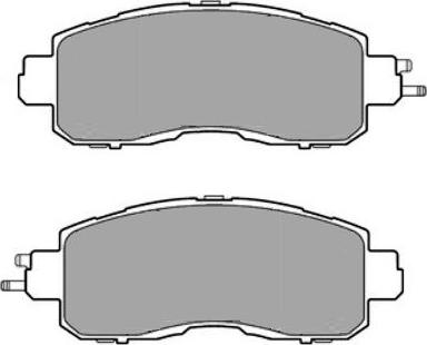 Aisin SN261P - Тормозные колодки, дисковые, комплект autospares.lv