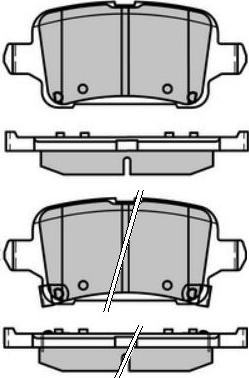 TRW 22130 - Тормозные колодки, дисковые, комплект autospares.lv