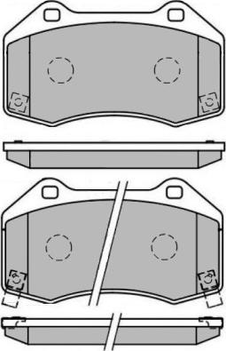 E.T.F. 12-1718 - Тормозные колодки, дисковые, комплект autospares.lv