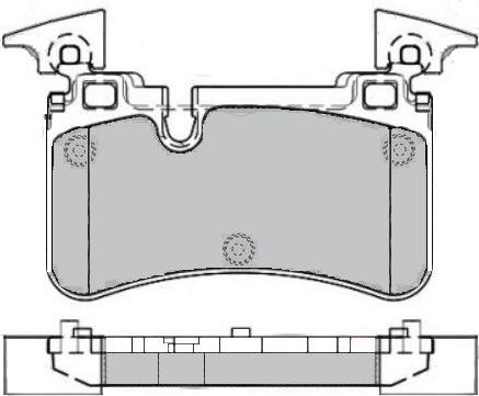 E.T.F. 12-1621 - Тормозные колодки, дисковые, комплект autospares.lv