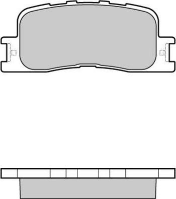 Dynamatrix DBP1909 - Тормозные колодки, дисковые, комплект autospares.lv